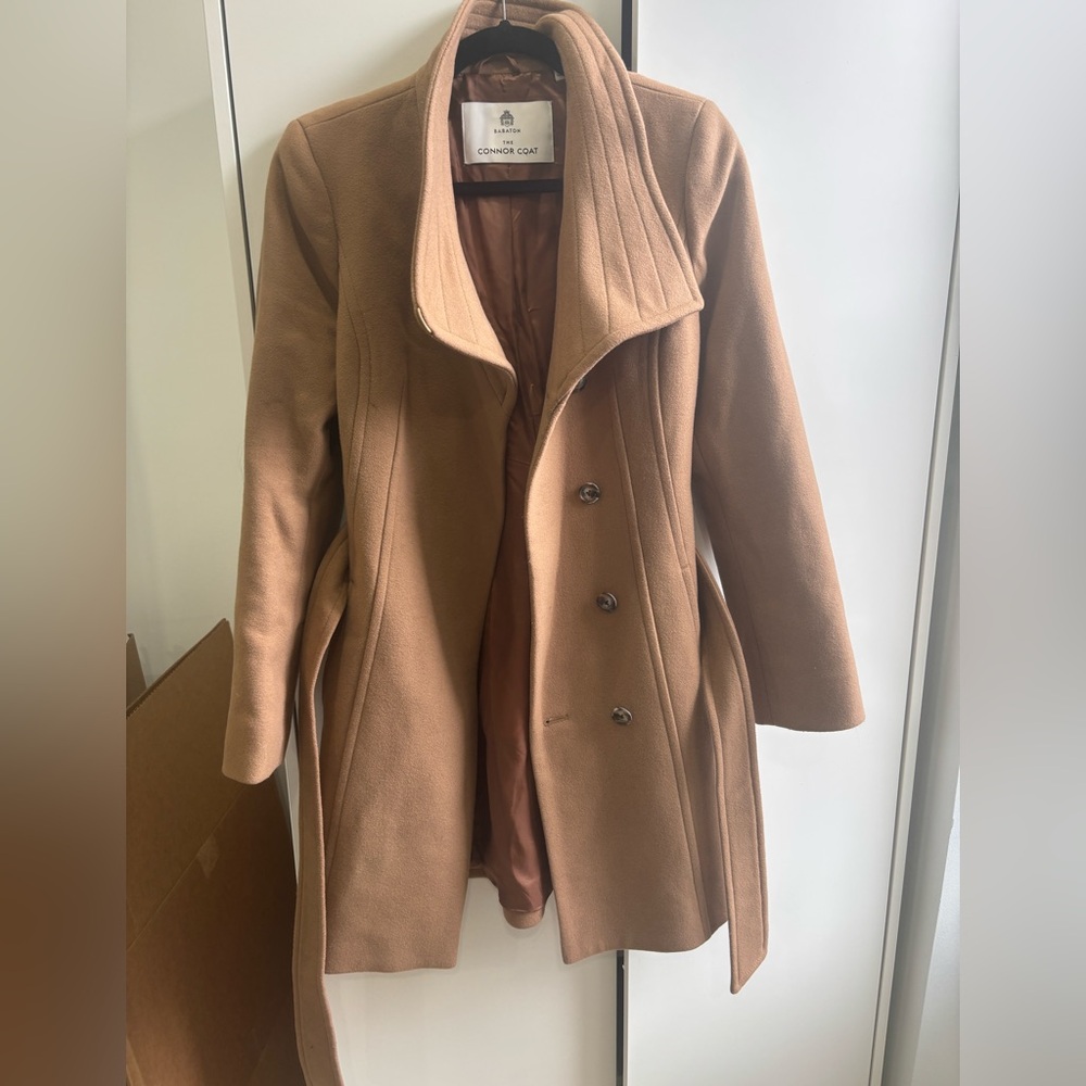 Aritzia Camel Connor Coat - Small